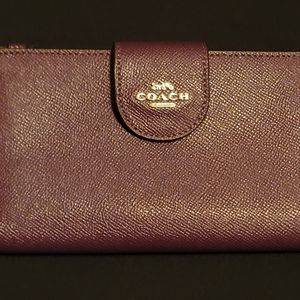 Coach Phone Holder Wallet